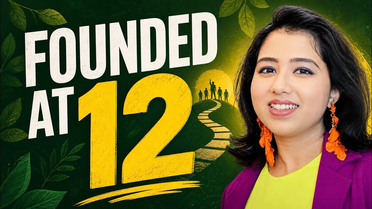 She Founded a Nonprofit at Twelve: Kehkashan Basu video thumbnail